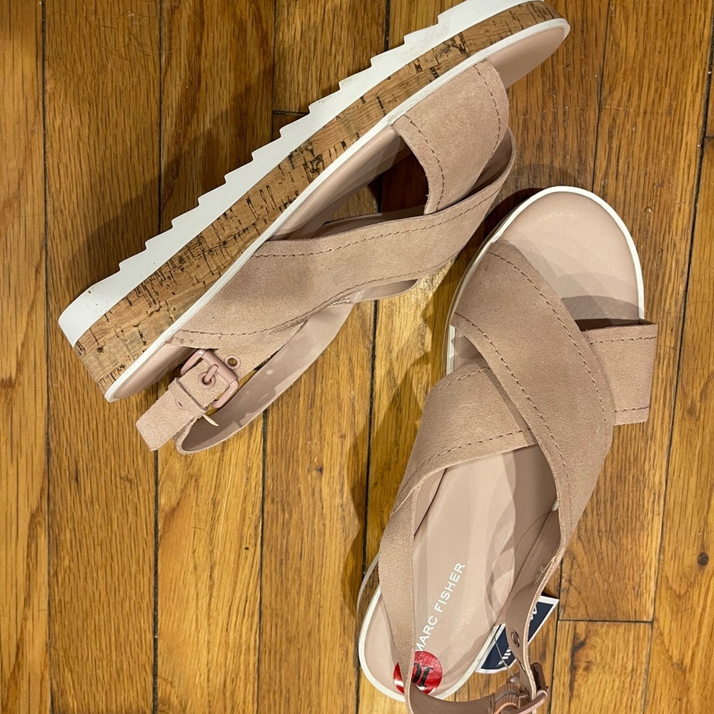 Sandals, MARC FISHER, size 10, never worn